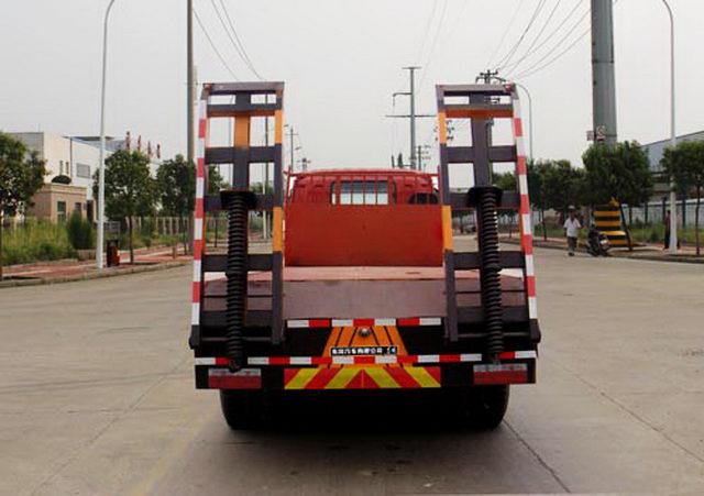 東風后雙橋國四低平板運輸車 東風后雙橋國四低平板運輸車