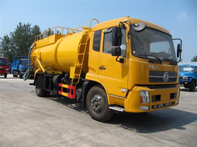 東風(fēng)天錦高壓清洗吸污車 東風(fēng)天錦高壓清洗吸污車